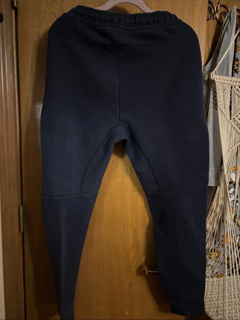 Nike tech Dark Navy Men's Joggers with Drawstring Waist